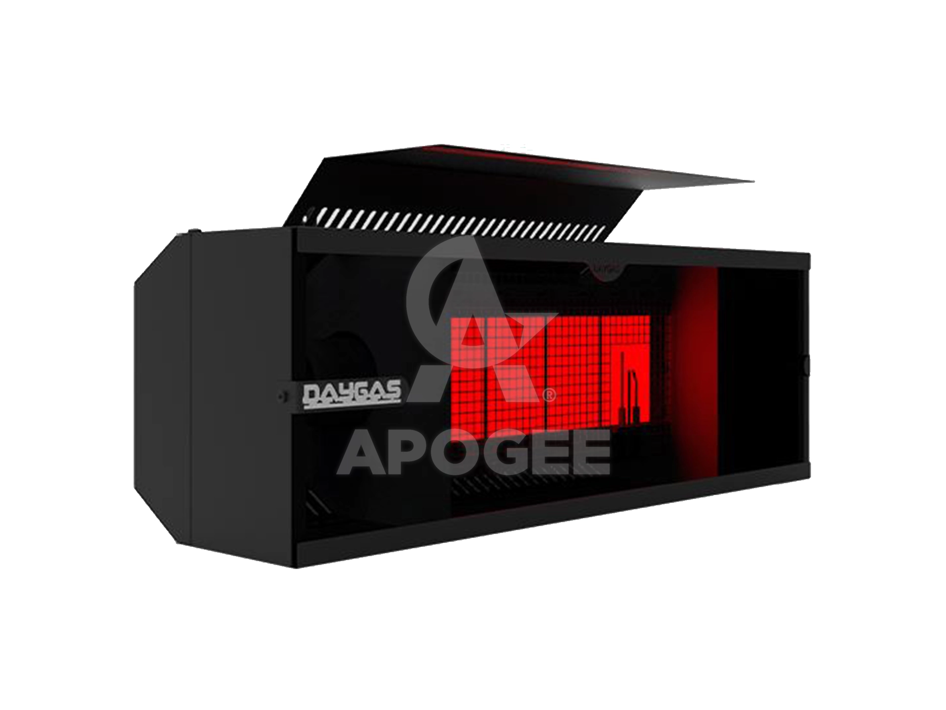 Газова инфрачервена керамична печка DAYGAS DSR 6 LCD Plus - 6000W