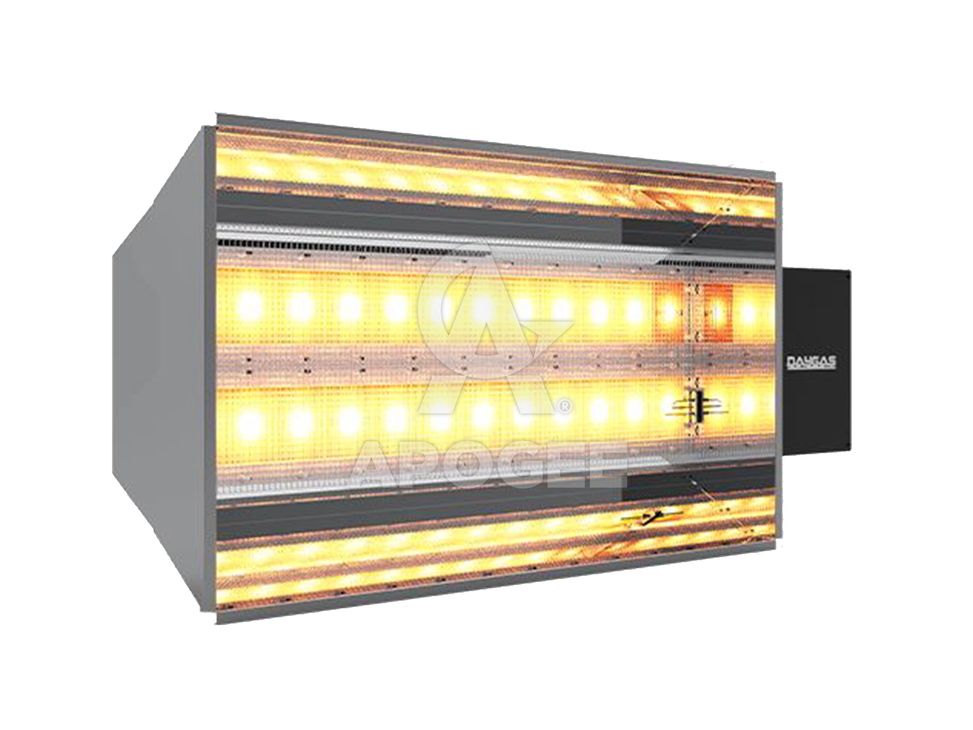 Газова инфрачервена индустриална печка DAYGAS DSR 56 Industrial - 56000W