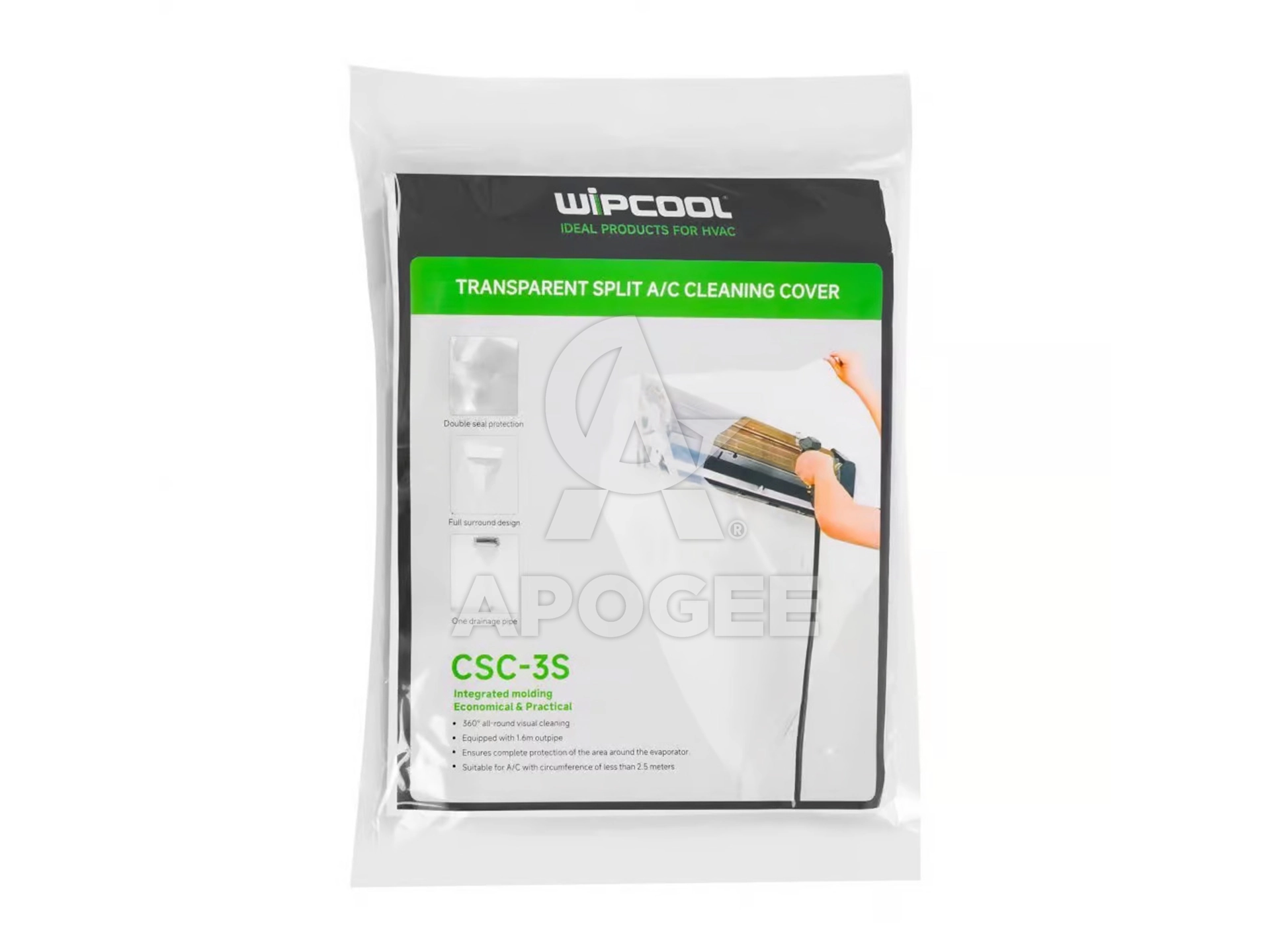 Найлонов плик / чувал за профилактика на климатици WIPCOOL CSC-3S