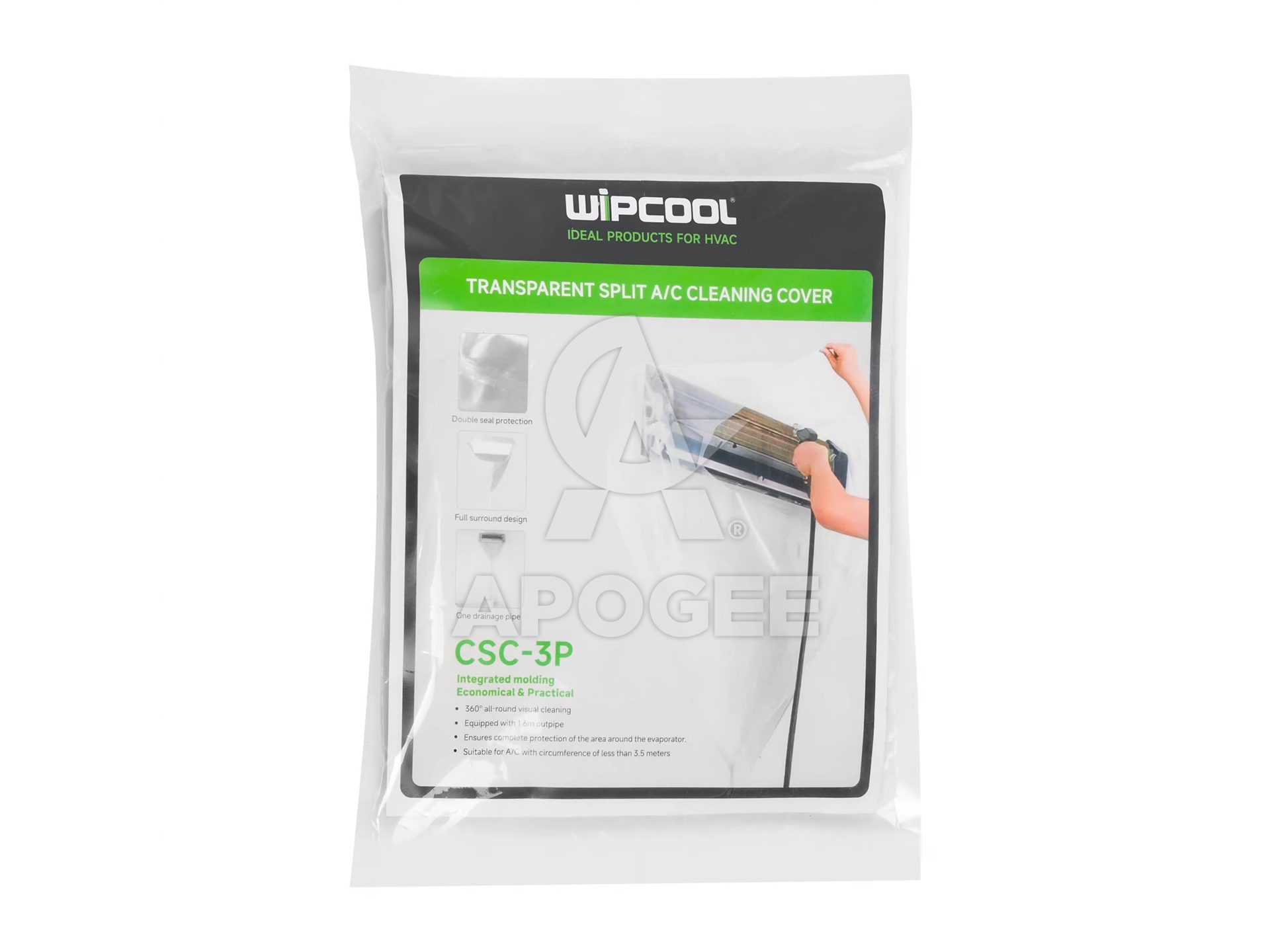 Найлонов плик / чувал за профилактика на климатици WIPCOOL CSC-3P