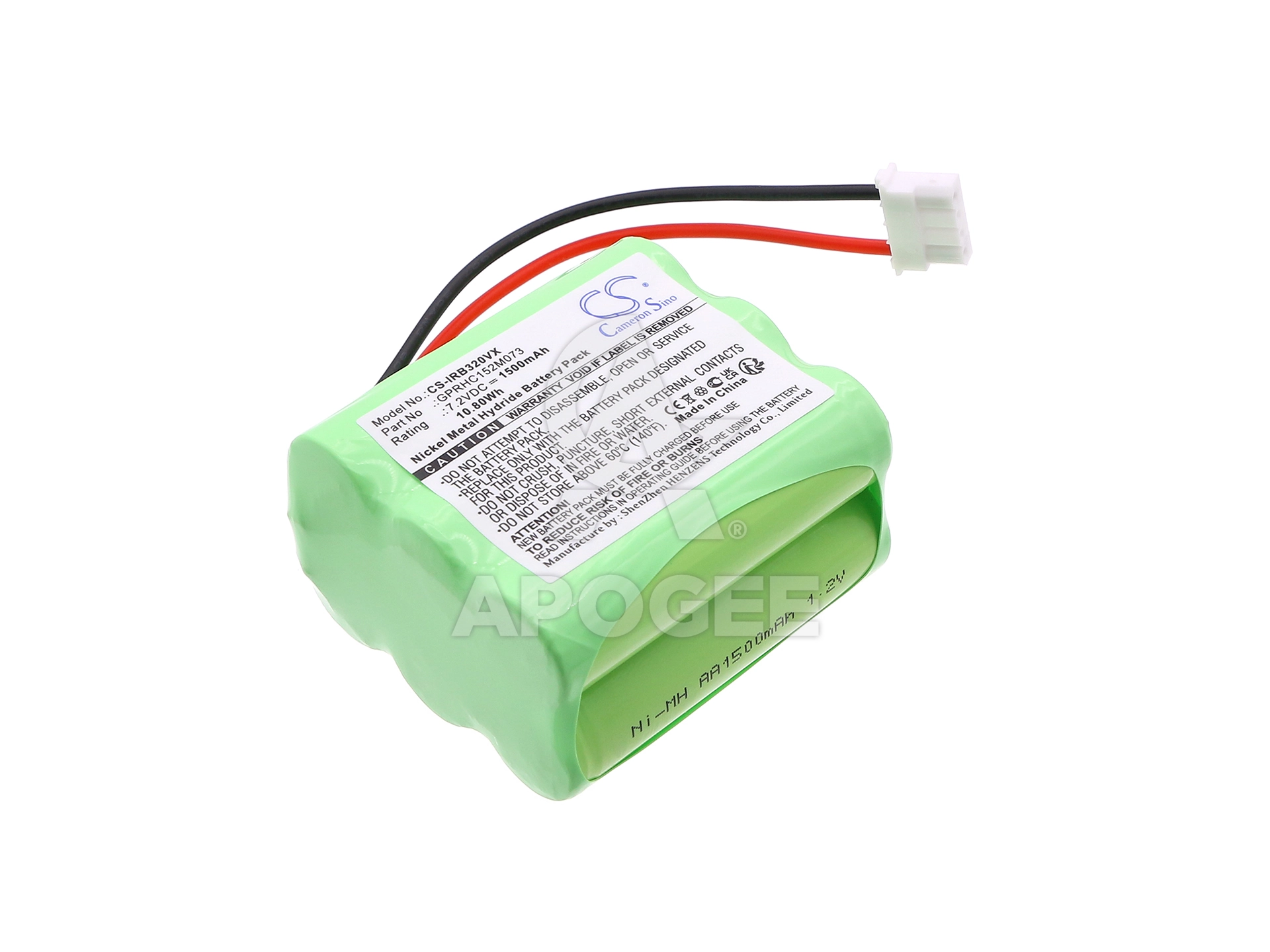 Батерия за прахосмукачка IROBOT - 7.20V, 1500mAh, литиево-йонна | GPRHC152M073