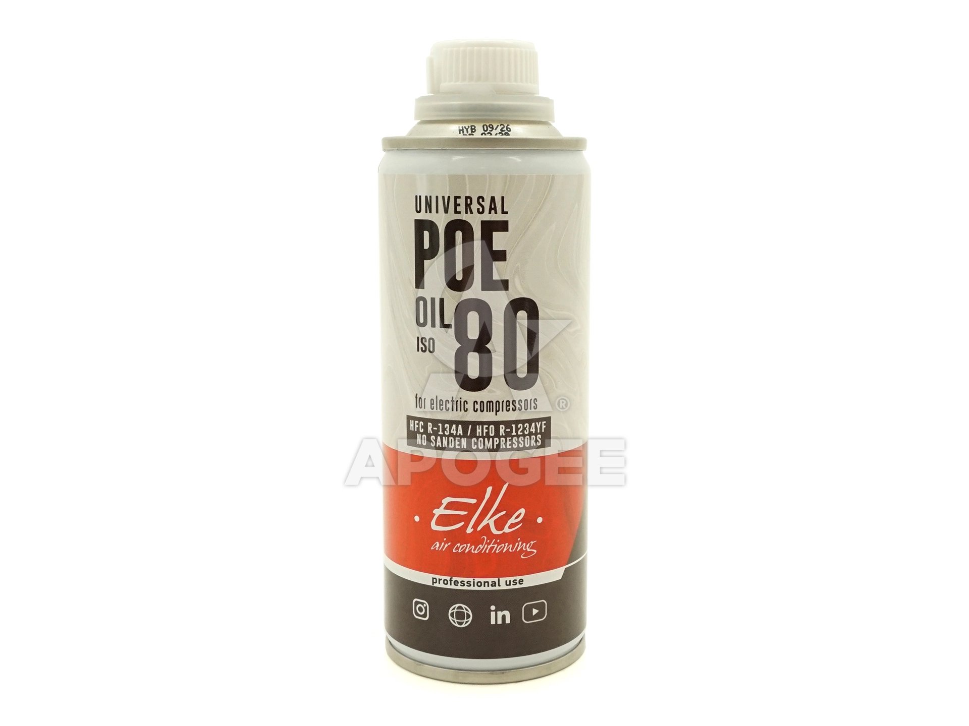 Λάδι για κλιματιστικά αυτοκινήτων ELKE POE 80, 250ml