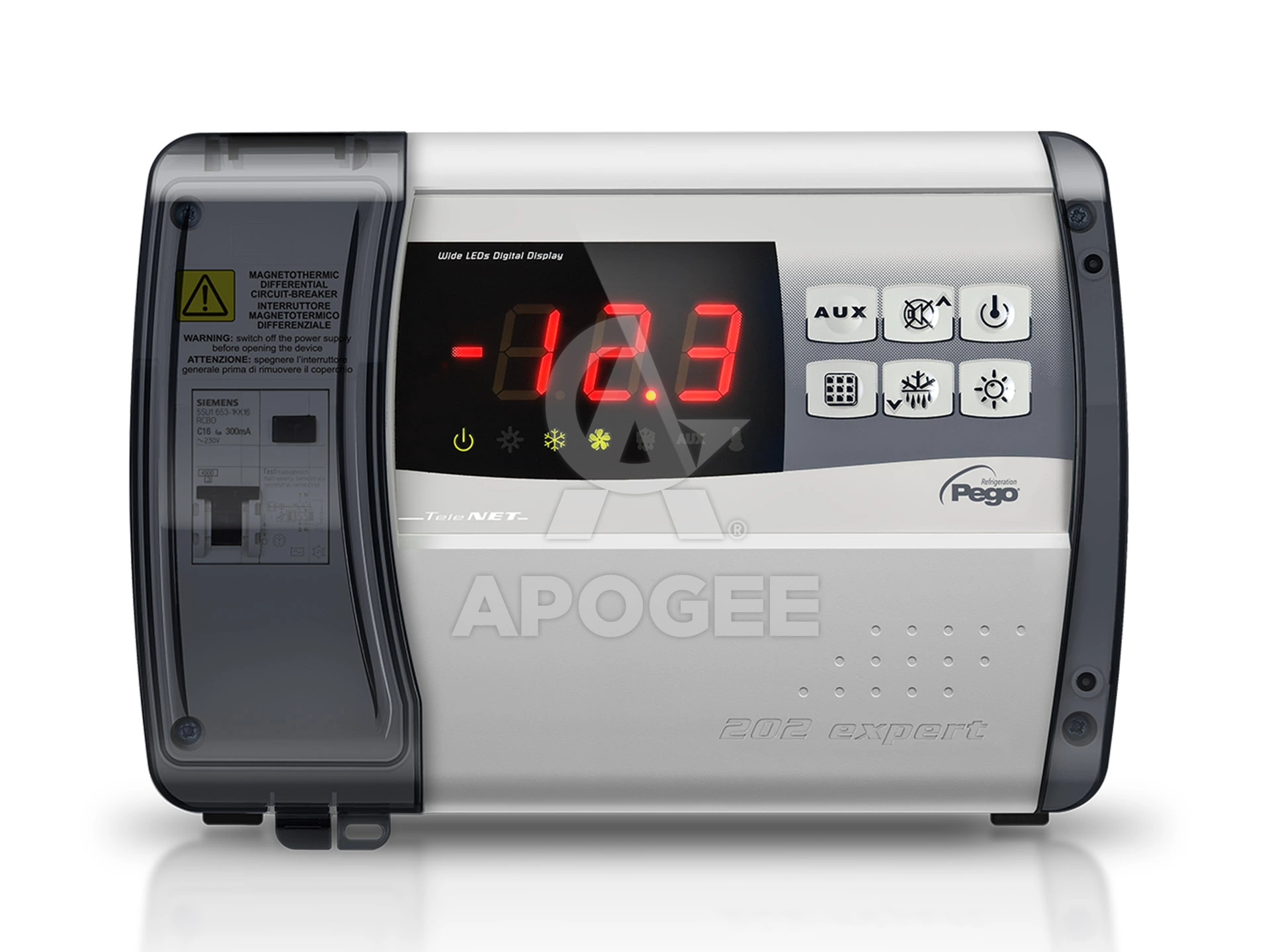 Табло за управление на хладилна камера ECP200 EXPERT 2EV, 16А