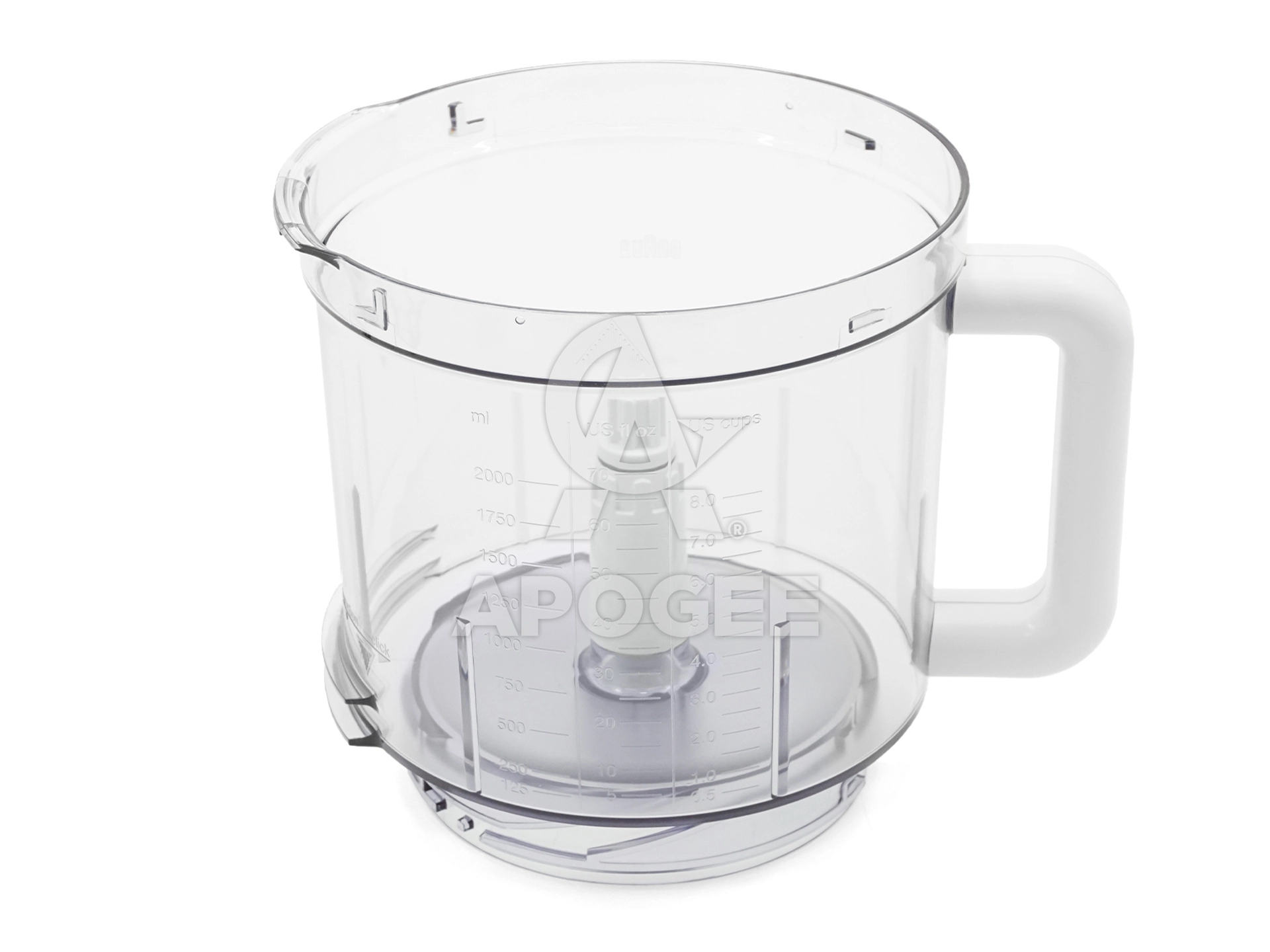 Кана за кухненски робот BRAUN | AS00005622, 7322010204 - 2000ml, ∅175 mm - 01